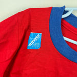 Load image into Gallery viewer, Vintage Bloopers Slugger Red T-Shirt L 10-12 NWT
