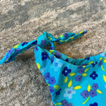 Load image into Gallery viewer, Vintage Basic Editions Blue Floral Outfit 24 Months
