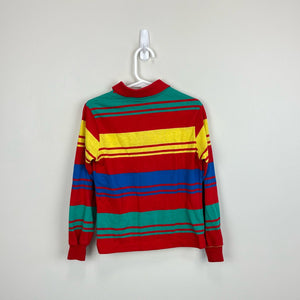 Vintage McKids Striped Polo Shirt 7 USA