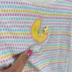 Load image into Gallery viewer, Vintage Pastel Striped Applique Moon T-Shirt Baby Girl
