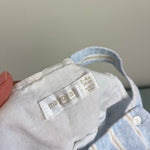 Load image into Gallery viewer, Mayoral Blue Striped Shortall Romper Dungarees 2-4 Months
