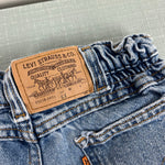 Load image into Gallery viewer, Vintage Levi's Cinched Waist Orange Tab Cut Off Jean Shorts 6
