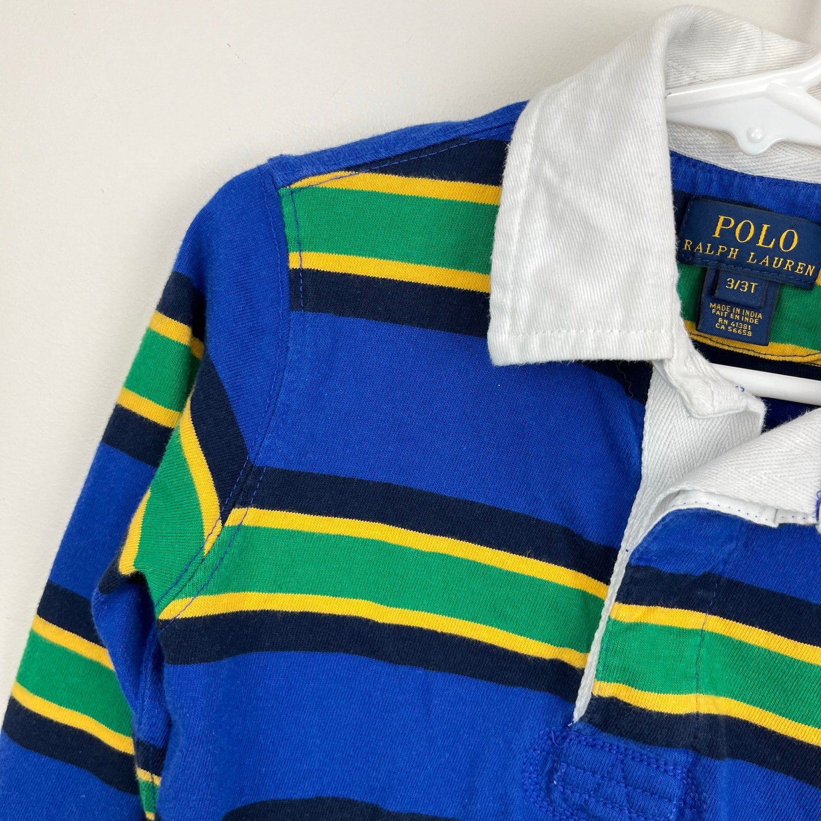 Ralph Lauren Boys the Iconic Rubgy Shirt 3T