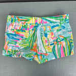 Load image into Gallery viewer, Lilly Pulitzer Mini Callahan Shorts Multi Sea Salt and Sun 7 NWOT
