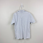 Load image into Gallery viewer, Ralph Lauren Blue &amp; White Striped Polo Shirt S 8
