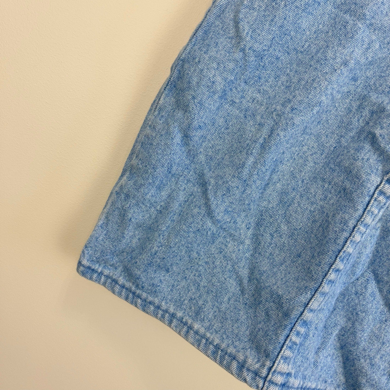 Vintage OshKosh B'gosh Blue Jean Skirt 6 USA