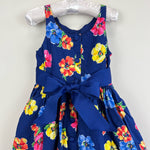 Load image into Gallery viewer, Ralph Lauren Floral Cotton Poplin Dress 4T
