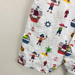 Load image into Gallery viewer, Kissy Kissy Pima Cotton Pirate Print Sleeveless Playsuit Romper 0-3 Months
