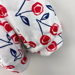 Load image into Gallery viewer, Bonpoint Girls Quilted Cherry Cardigan Jacket 6
