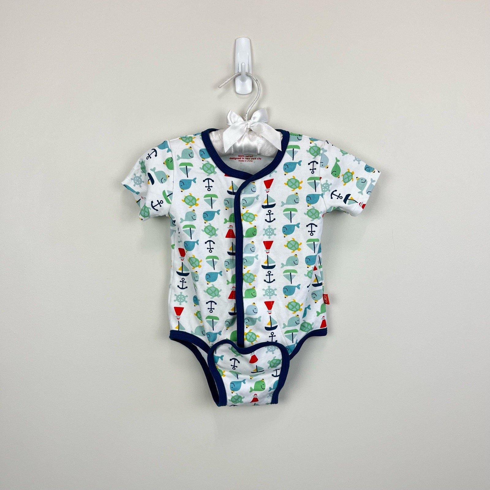 Magnificent Baby Nautical Bodysuit Romper 9 Months