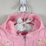 Load image into Gallery viewer, Vintage A Little Angel Original Pink Duck Sweater Baby Girl
