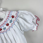 Load image into Gallery viewer, The Beaufort Bonnet Company Sandy Smocked Bubble Worth Avenue White 18-24 Months
