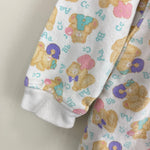 Load image into Gallery viewer, Vintage Tiny Toes ABC Teddy Bear Turtleneck Bodysuit 24 Months
