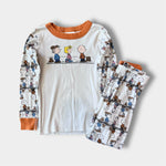 Load image into Gallery viewer, Hanna Andersson Peanuts Fall Long John Pajamas 110 cm 5T
