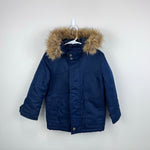 Load image into Gallery viewer, Gap Kids ColdControl Utility Parka Elysian Blue XS 4-5
