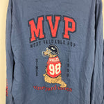 Load image into Gallery viewer, Vineyard Vines Boys' MVP Long Sleeve T-Shirt Moonshine Blue Pup S 8-10

