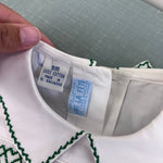 Load image into Gallery viewer, Vintage Vive-La-Fete Smocked Button On Shortall Romper 9 Months NWT

