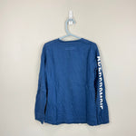 Load image into Gallery viewer, Abercrombie Kids Long Sleeve Blue Super Mario Bros T-Shirt 7/8
