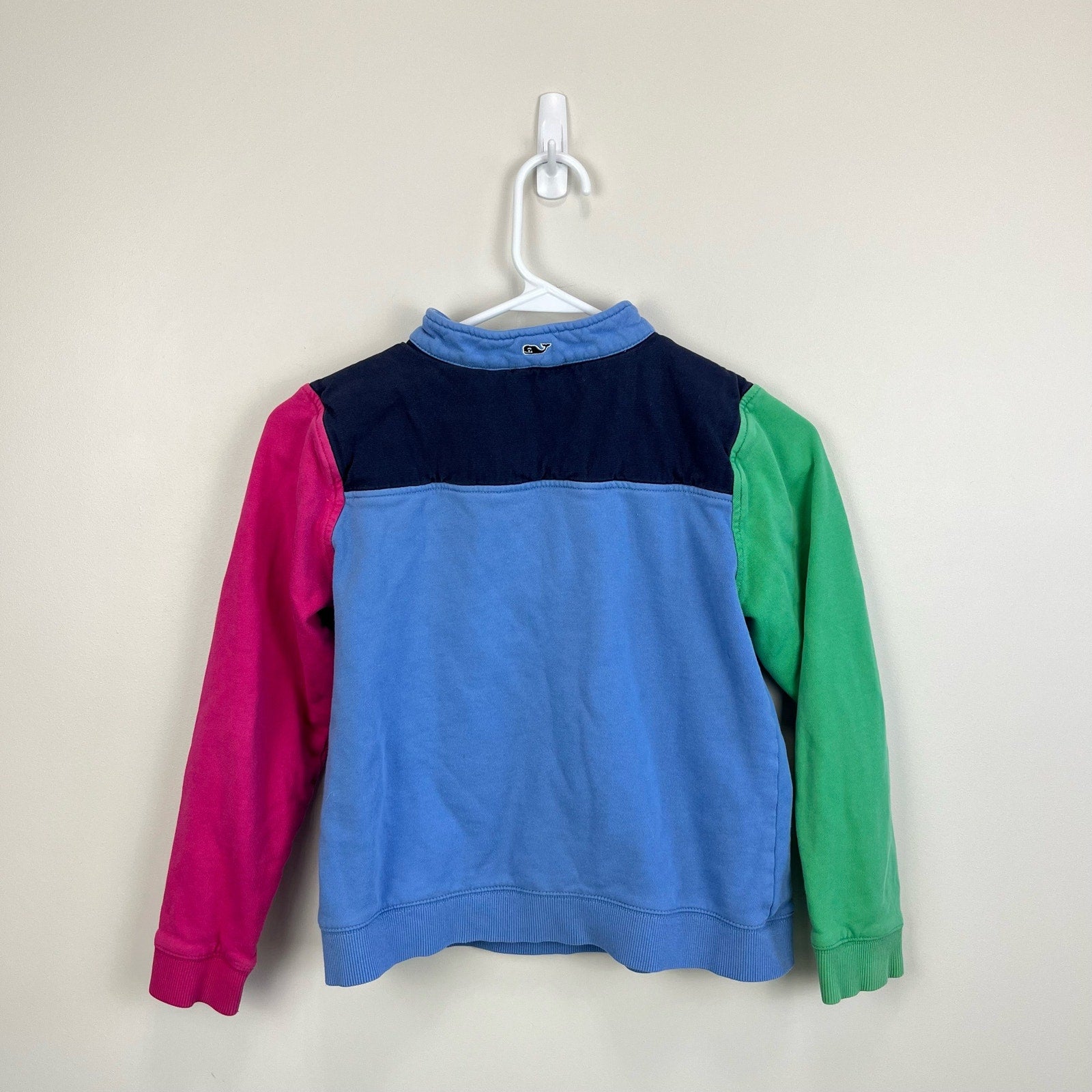 Vineyard Vines Girls Color Block Shep Shirt Large