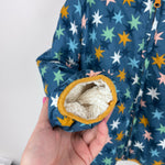 Load image into Gallery viewer, Hanna Andersson 7 Days a Week Reversible Jacket School Blue 120 cm 6-7
