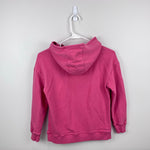 Load image into Gallery viewer, Mini Boden Washed Logo Hoodie Rose Red Blob Fish 8-9
