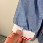 Load image into Gallery viewer, Vintage Rare Editions 1 2 3 Chambray Blue School Dress 4T USA
