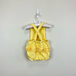 Load image into Gallery viewer, Ralph Lauren Yellow Ruffle Romper 6 Months
