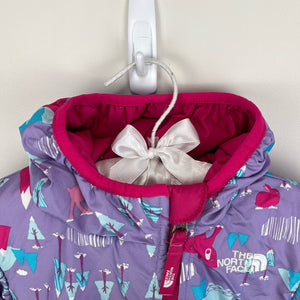 The North Face Girls Reversible Perrito Jacket 3-6 Months