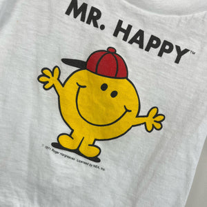 Vintage Mr. Happy Tee Shirt 2T USA