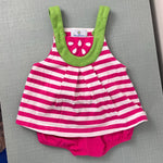 Load image into Gallery viewer, Florence Eiseman Watermelon Dress Set 6 Months
