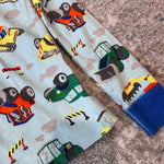 Load image into Gallery viewer, Hanna Andersson Construction Site Long John Pajamas 130 cm 8
