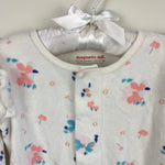 Load image into Gallery viewer, Magnetic Me Floral Velour Footie Sleeper 12-18 Months
