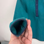 Load image into Gallery viewer, L.L. Bean Kids Quilted Quarter Snap Pullover Teal L 6/7
