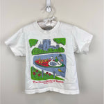 Load image into Gallery viewer, Vintage Boston Public Garden Swan Boats Tourist T-Shirt 2/4
