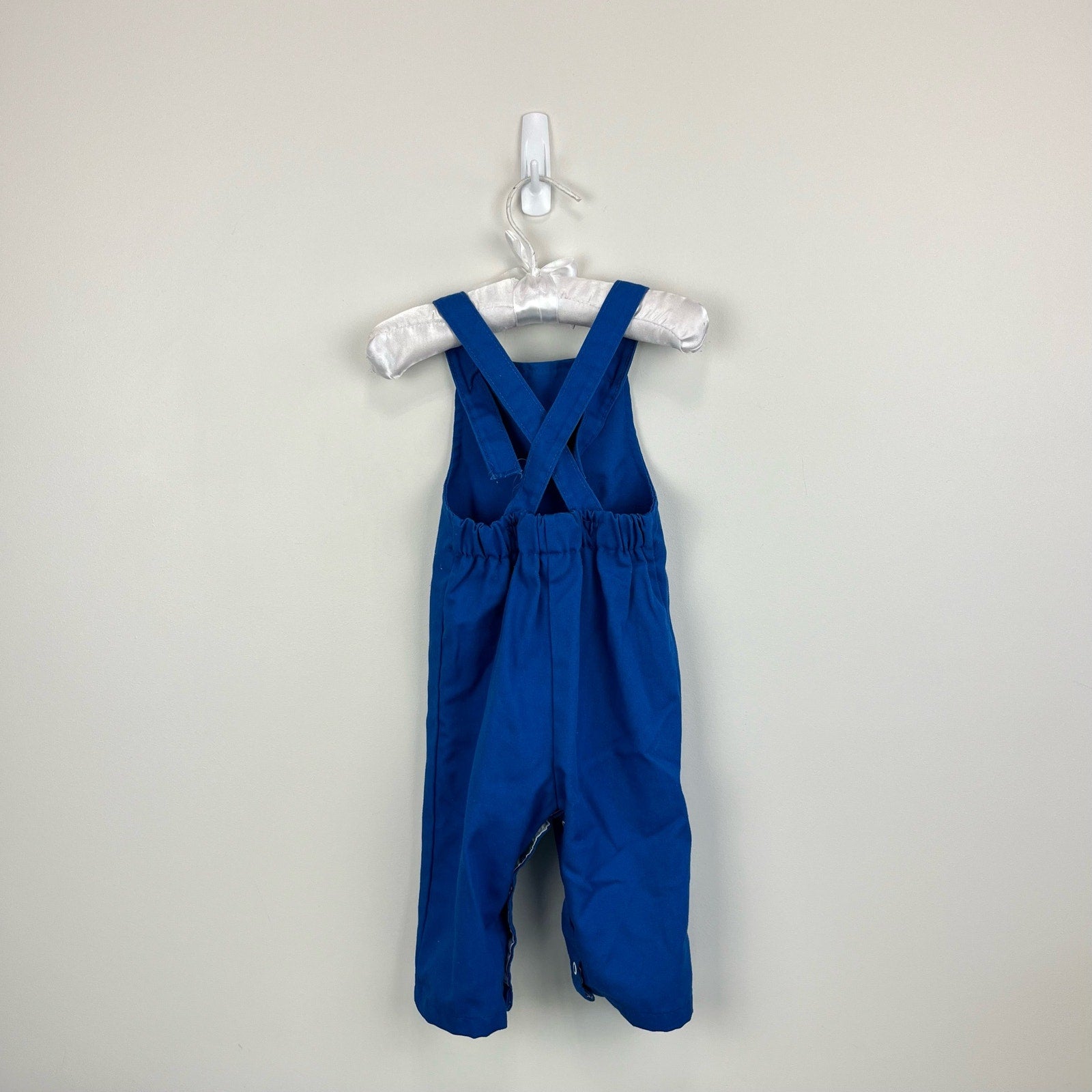 Vintage Healthtex Blue Overalls 12 Months USA