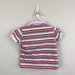 Load image into Gallery viewer, Vintage Izod Lacoste Short Sleeve Striped Polo Shirt 12 Months
