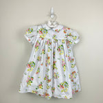 Load image into Gallery viewer, The Beaufort Bonnet Company Mary Dal Dress Biltmore Blooms with Buckhead Blue 4T
