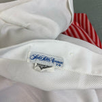 Load image into Gallery viewer, Vintage Saks Fifth Avenue Red Striped Shortall Romper Set 4T
