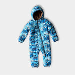 Load image into Gallery viewer, The North Face Thermoball Eco Bunting One Piece Snow Suit Shady Blue 18-24 Months NWOT
