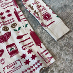 Load image into Gallery viewer, Hanna Andersson Christmas Cookie Long John Pajamas 110 cm 5T
