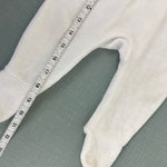 Load image into Gallery viewer, Vintage Carter's Baby's First Christmas Ruffle Footie Medium 12-18 lbs
