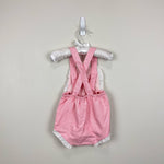 Load image into Gallery viewer, Vintage Healthtex Pink Ruffle Sun Suit Romper 9 Months USA
