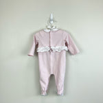 Load image into Gallery viewer, Mayoral Baby Pink Ruffle Cupcake Footie 2-4 Months
