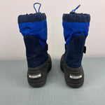 Load image into Gallery viewer, Columbia Children Powderbug Plus II Winter Snow Boots Collegiate Navy Chili Blue 2
