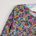 Load image into Gallery viewer, Mini Boden Fun Big Front and Back Applique Jersey Dress Floral Sprout 7-8
