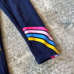 Load image into Gallery viewer, Old Navy Rainbow Fleece Leggings 6-7
