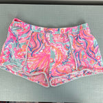 Load image into Gallery viewer, Lilly Pulitzer Girls Pink Pout Too Much Bubbly Chela Short XL 12-14
