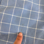 Load image into Gallery viewer, Janie and Jack Windowpane Linen Shorts Cornflower Blue 5T
