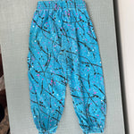 Load image into Gallery viewer, Vintage Florida Surf Blue Paint Splatter Printed Pants 4T
