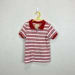 Load image into Gallery viewer, Vintage Health-tex Red and White Striped Polo Shirt 7 USA
